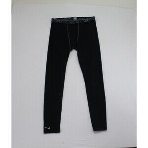 Nike Pro Combat Men Black Pants Dri Fit Size XXL